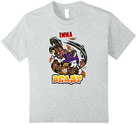 Kids IMMA Beast-Darq Simian 8 Heather Grey