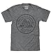 Coors Light T-Shirt - Born in The Rockies Coors Beer Shirt (Graphite) (X-Large)
