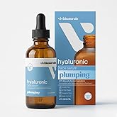 Vivid Naturals Hyaluronic Acid Serum for Face Made in USA 60 ml - Lightweight, Non-Greasy Hyaluronic Serum with Panthenol Vitamin B5 for All Skin Types Hydrating Skin Care Anti Aging Plupming Skincare