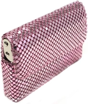 Tsubota Pearl Bling Sliding Card Case, Pink