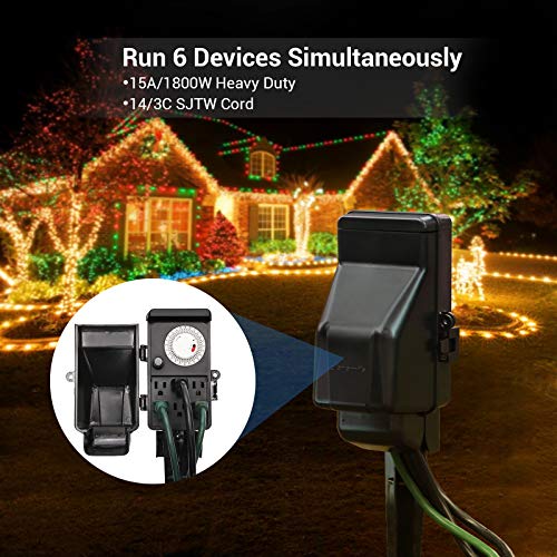 4 DEWENWILS+Mechanical+Waterproof+Extension+Christmas