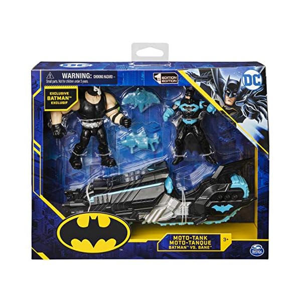 DC-Comics-BATMAN-Batcycle-Vehicle-Playset-with-10cm-action-figures-of-Batman-and-villain-different-variants DC Comics BATMAN Batcycle Vehicle with Exclusive BATMAN and CLAYFACE 4-Inch Action Figures (Styles Vary)