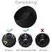 Lens Cap for 360fly 360° 4K Video Camera and 360 Fly HD Video Camera (Second Generation) 16GB by HOLACA