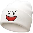 Ohjijinn Anime Beanie Knit Hats, Winter Soft Headwear Funny Hat for Men Women Unisex