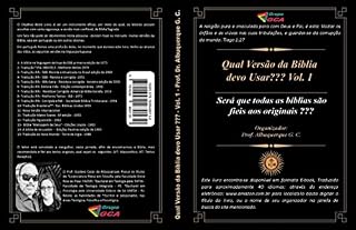 Livro Qual Versão da Bíblia devo Usar? - Vol. 1 - Será que Todas as Bíblias São Fieis aos Originais?