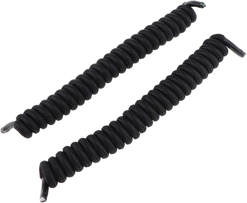 sharprepublic Stretchable No Tie Shoelaces Elastic Rubber Tieless Shoe Laces for Sneakers