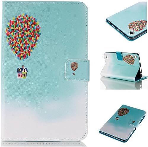 Fire 7 Folio Case, Winfrey [Hot-air Balloon] Ultra Slim Leather Case Smart Cover For Kindle Fire 7 ( 2015 Release )
