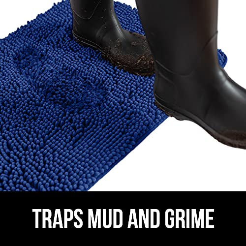 Gorilla Grip Indoor Durable Chenille Doormat, 30x20, Soft Absorbent Mat