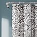Lush Decor Weeping Flower Shower Curtain, 72