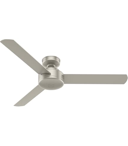 Hunter 52 inch Outdoor or Indoor Ceiling Fan No Light - Silver