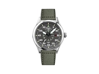 Ball Engineer Master II Aviator Uhr, Ball RR1102, 46mm, Grau, NM1080C-L5J-GY