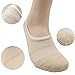 Pro Mountain No Show Socks Size M Assorted 4 Pack Women Cotton Cushion Footies Liner Sneakers Workout Loafer Footies Flats US Shoe 8-10