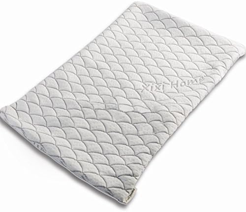 Bamboo Pillowcases, Dust Mite Resistant, Wrinkle Free, 1 pc set by Xixi Home(Queen)