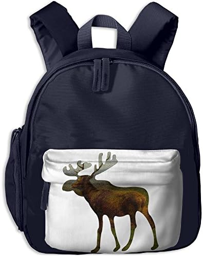 Abercrombie Fitch Elk Looks Lovely Casual Multipurpose 12.5"x10.5"x4" Adjustable Extremely Durable Oxford Cloth Material Trip Girls Boys School Backpack Shoulders Backpack