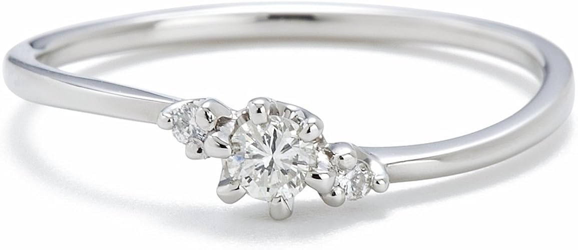セール特価 11号 ダイヤモンドリング プラチナ900 Diamante Di Chiaro ディアマンテ ディ キャーロ レディースアクセサリー