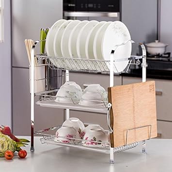 Amazon.de: Dokumentenportal Küche Storage Shelves Pan Pot Rack, Hutch