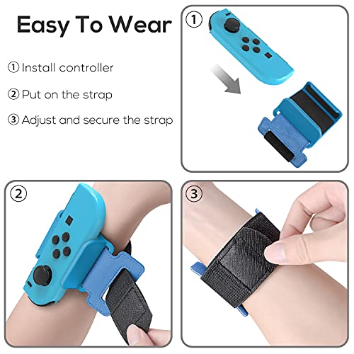 Wrist Bands for Just Dance 2023 2022 2021 2020 Compatible with joy con