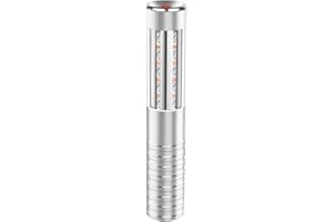 HTPOW Bottle Service Light, LED Strobe Baton, Rechargeable Club Sign for Parties & Events (Silver)