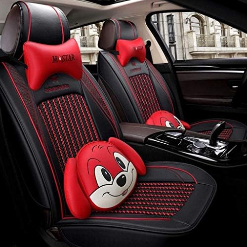 カスタムカーシートカバーフルセット豪華なpuレザーシートカバーフロントリアシートカバー車両