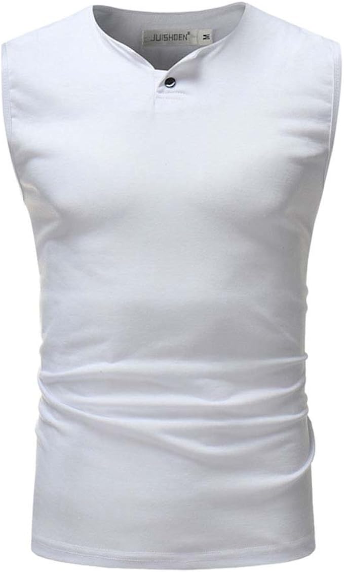 tee shirt sans manche col en v homme