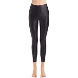 Faux Leather Capri Leggings at Amazon 