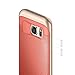 Galaxy S7 Edge Case, Caseology [Wavelength Series] Slim Dual Layer Protective Textured Grip Corner Cushion Design for Samsung Galaxy S7 Edge (2016) - Coral Pink