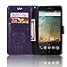 mellonlu ZTE Sequoia Case, ZTE Blade Z MAX Case, ZTE Z982 Case, Premium PU Leather Flip Fold Cover Stand Card Holder Wallet Protective Case for ZTE Z982 (Not fit ZTE Zmax Pro Z981/ ZTE Blade X MAX)