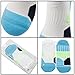 NIcool Men's Tab Performance Low Cut Athletic Outdoor Running Socks