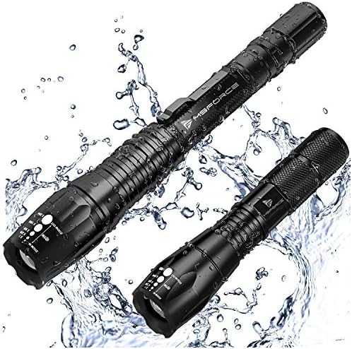 MsForce Led Tactical Flashlight S2000 [2 Pack]- Small and Heavy Duty ...