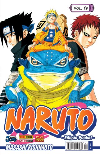 Livro Naruto Pocket   Volume 13