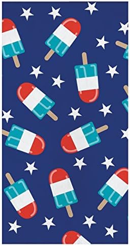 Americana Patriotic 16 Pack Paper Guest Towel-Frosty Fireworks