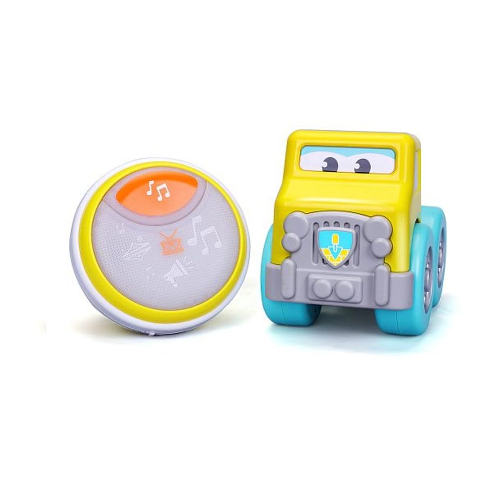 Bburago BB JUNIOR DRIVE N ROCK CEMENT MIXER WITH DRUM Preschool Vehicle Toy