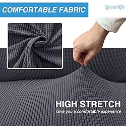 Luxurlife Super Stretch Sofa Covers Stylish Couch