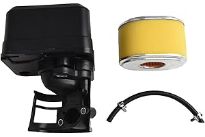 Air Filter Kit with Cover for Honda GX120/GX140/GX160/GX200 and 168F Engines, Compatible with 5-6 HP Models, Includes Filter 