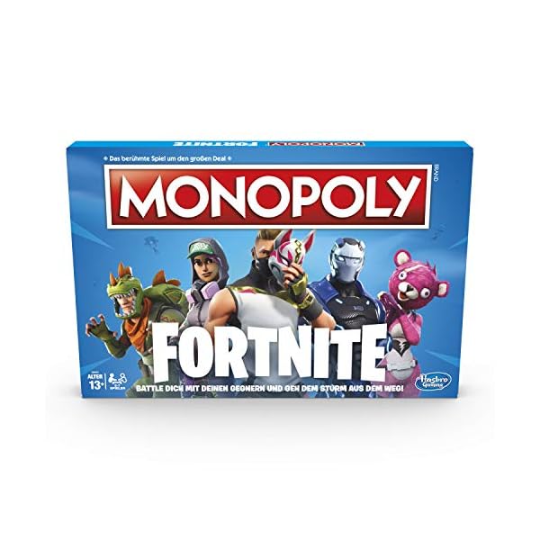 Hasbro Monopoly E6603100 Monopoly Fortnite Edition, Familienspiel, Multicolor – Bild 4
