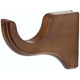 Bracket - 3 &frac12;" projection - Kirsch Wood Trends - 2" - Estate Oak