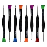 Precision Screwdriver Set 8 Different Sizes in Magnetic - Precision Repair, Open Tool Kit For Phone, Eyeglass, Clock, Laptop and More