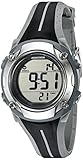 Armitron Sport Women's 45/7063GRY Digital Chronograph Black and Grey Resin Strap Watch