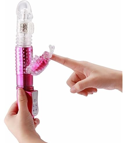 Amazon.com: Adam & Eve Eve's First Thruster Rabbit Dildo with Thrusting  Shaft, 5.5