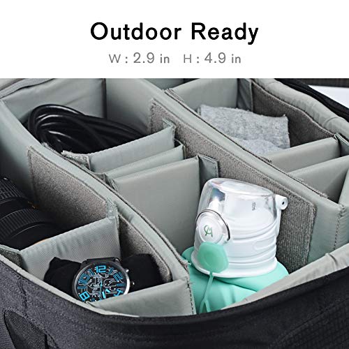 CHICMODA Collapsible Water Bottle, Shockproof Portable Water Bottle with BPA Free, FDA Approved, Leak Proof, Wide Mouth, Flip top for Travel Sports and Outdoors,Aqua Blue