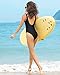 Funnygirl Women's Sexy Retro One Piece Swimsuit High Cut Backless Beach Swimwear Bathing Suit Black X-Large