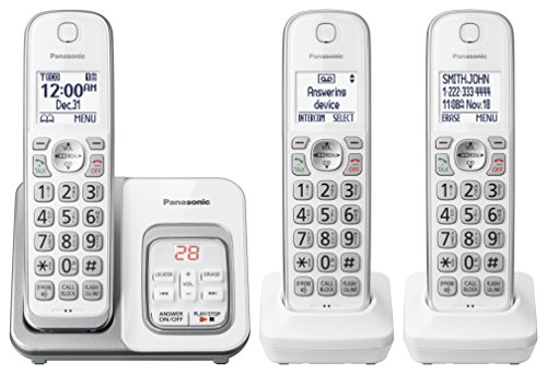 1 Panasonic+KX+TGD533W+Expandable+Cordless+Answering