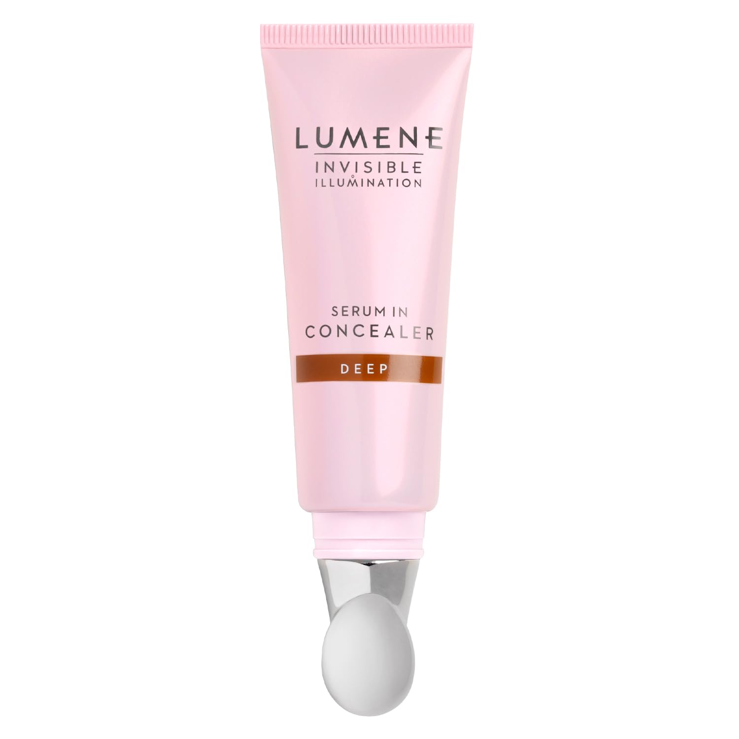 LUMENE Invisible Illumination Serum in Concealer | Deep Shade | For Brightening & Concealing Dark Circles | Lightweight, Multi-Use Makeup Infused with Vitamin E for Hydration | Vegan | 10 ml