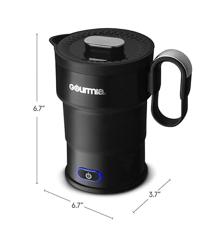 Gourmia GK348 Electric Collapsible Travel Kettle Foldable