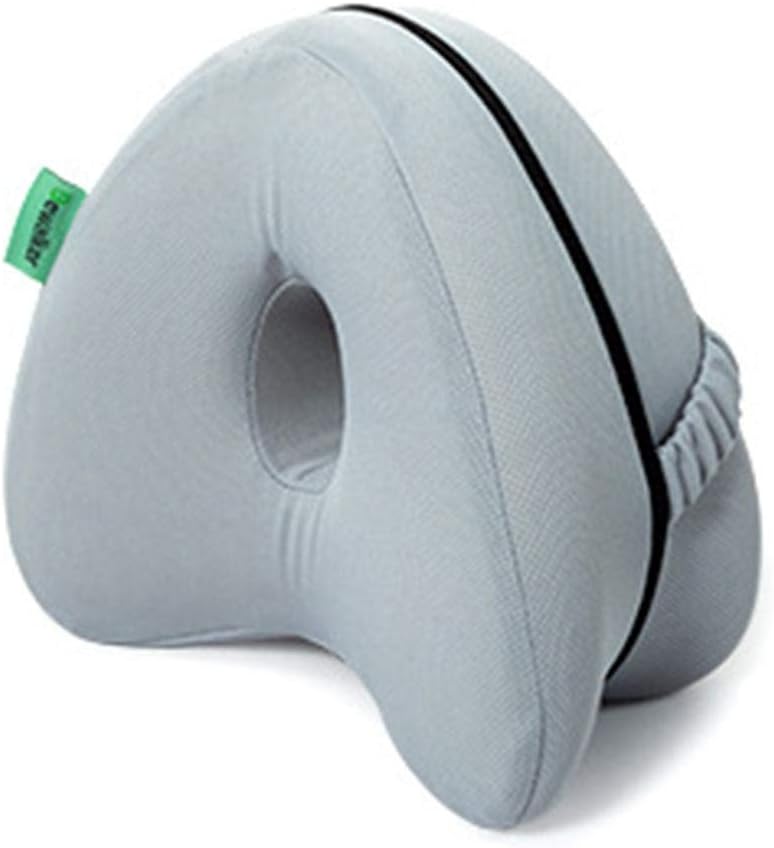Memory Foam Knee Pillow For Side Sleeper Skin Friendly Super Soft Heart Shaped Correcting Leg 