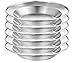 Stainless Steel Plate Set - 8.5 inch Ultra-Portable Dinnerware Set BPA Free Plates for Outdoor Camping | Hiking | Picnic | BBQ | Beach