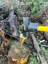 Rolson 10780 Diamond Shape Log Splitter Heavy Duty 1.8kg view 5