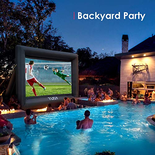 4 16ft+Inflatable+Movie+Screen+Projection