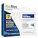 RunNico 21mg Nicotine Patches 7Pcs Step 1,2，3 Stop Smoking Aid,Nicotine Transdermal System,Smoking Cessation Products