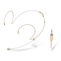 Haoin Headset Microphone Double Over Ear Earset